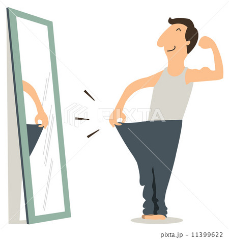 Man with slim body 11399622