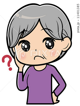 疑問を持つ女性 11401385