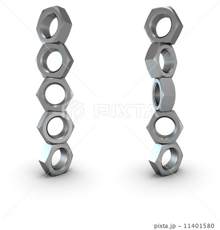 Columns of nuts 11401580