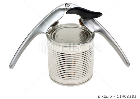 Canned foods and can-opener 11403383