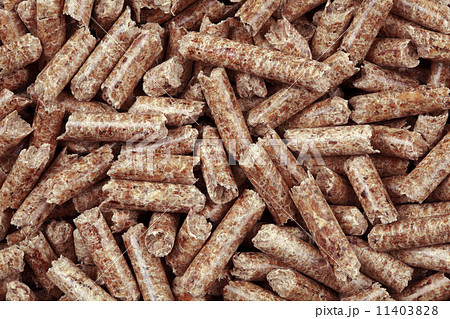Wooden Pellets Background 11403828