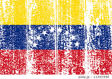 Venezuelan grunge flag. Vector illustration.  11405996