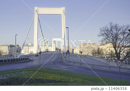 The Chain Bridge in Budapest. 11406358