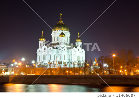 Cathedral of Christ the Saviour at night Cathedral of Christ the Saviour at night 11406687