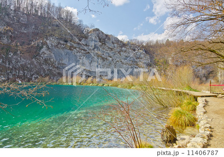 Breathtaking view in the Plitvice Lakes National Park, Croatia Breathtaking view in the Plitvice Lakes National Park, Croatia 11406787