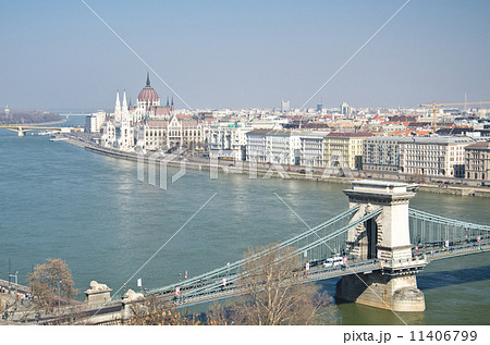 bridges of Danube and the Hungary Parliament bridges of Danube and the Hungary Parliament 11406799