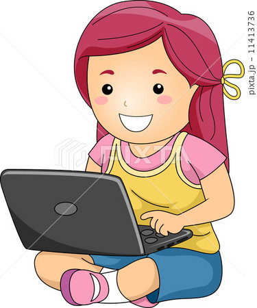 Laptop Girl Laptop Girl 11413736