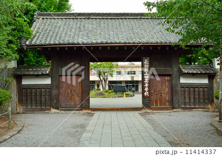 上田散歩・上田藩主屋敷門 11414337