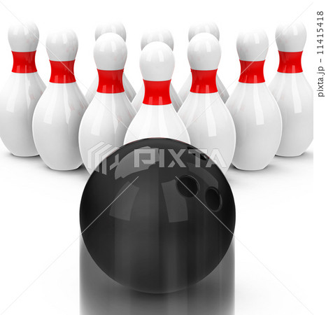 the bowling game 11415418