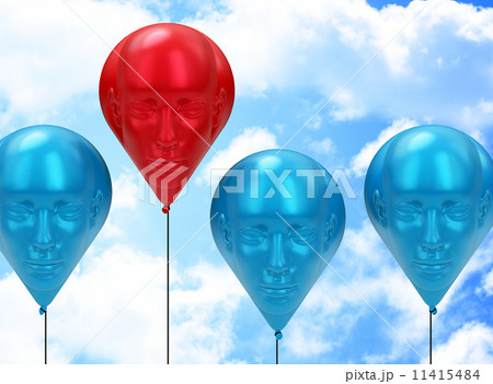The red head balloon 11415484