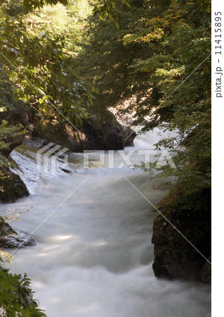 湯瀬渓谷　縦 11415895