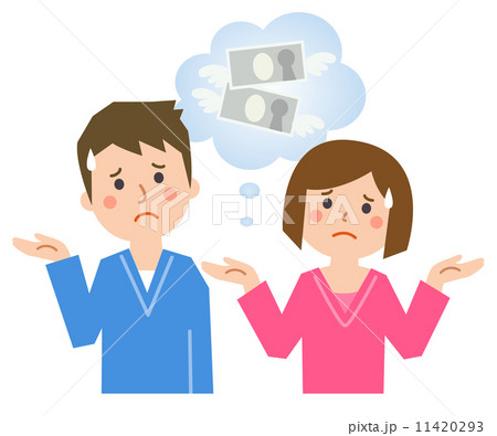 男女お金が飛んでいく 男女お金が飛んでいく 11420293