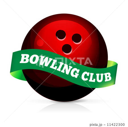 Bowling ball with ribbon  11422300