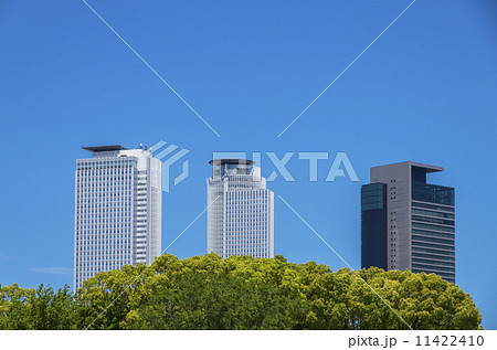 名古屋市、名駅高層ビル群 11422410
