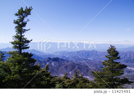 瑞牆山からの景色 瑞牆山からの景色 11425491