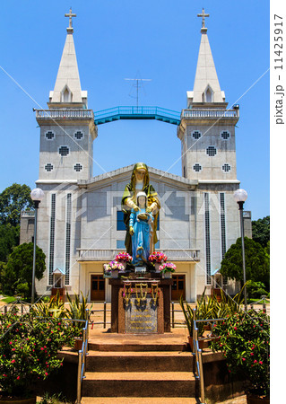 Catholic church, Nakhon Panom, Thailand. Catholic church, Nakhon Panom, Thailand. 11425917