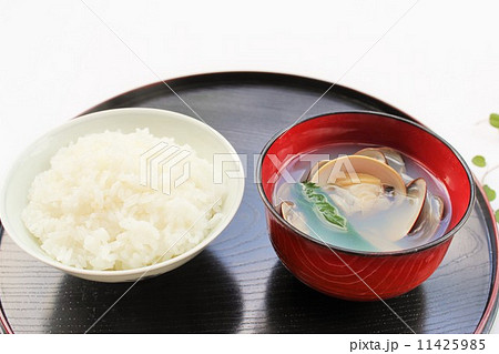 ご飯とうしお汁 11425985