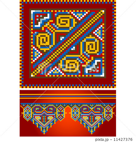 Details ornament for red carpet.  11427376