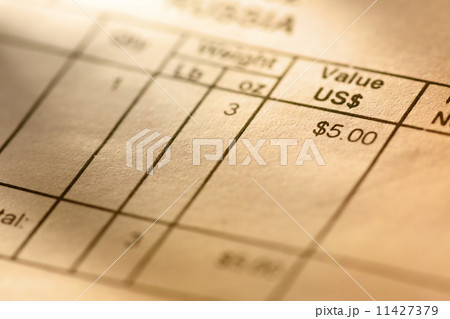 Post envelope label 11427379