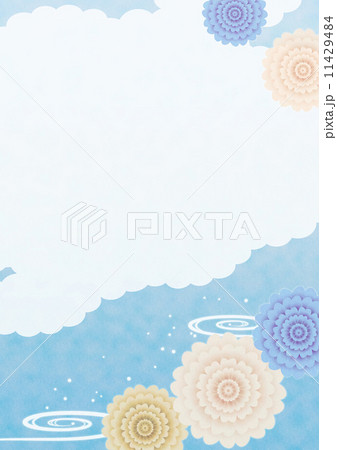 背景素材(タテ)-花(ダリア) 背景素材(タテ)-花(ダリア) 11429484