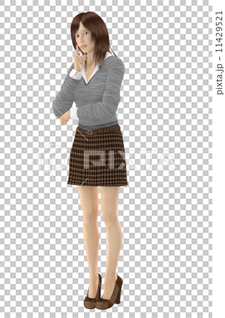 一個女人的表情思考 11429521