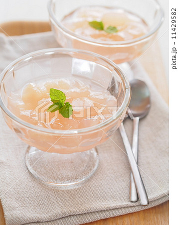 桃のゼリー 桃のゼリー 11429582