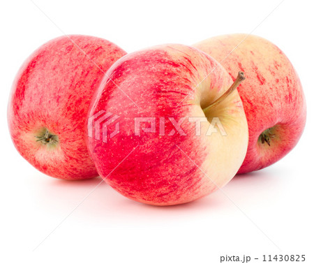 Red apple isolated on white background cutout Red apple isolated on white background cutout 11430825