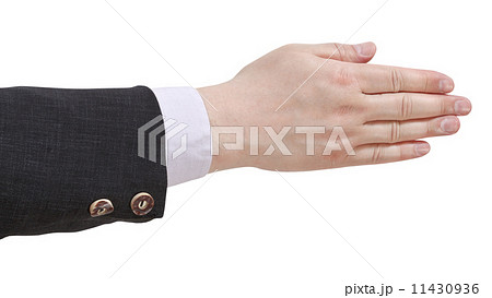 five fingers together - hand gesture 11430936