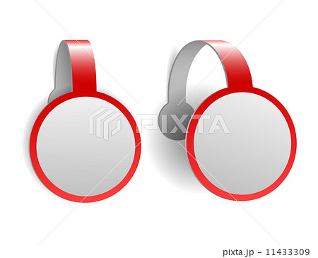 Red advertising wobblers 11433309