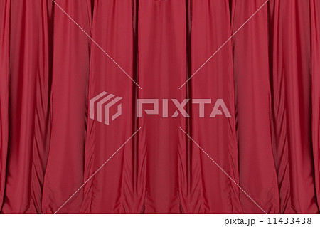 Red theater curtain, background Red theater curtain, background 11433438