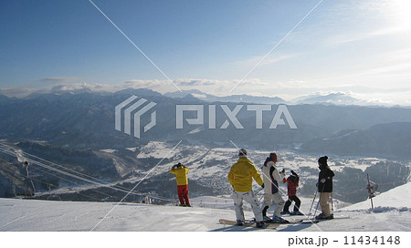 八方尾根　うさぎ平ゲレンデスタート地点 11434148