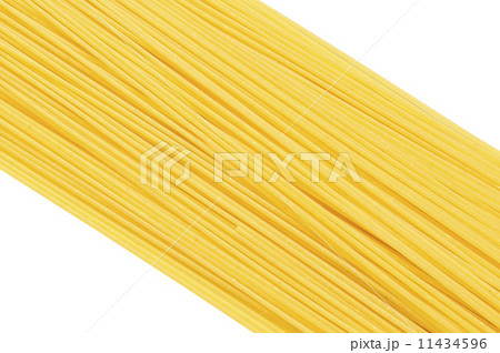 A Pile of Raw Spaghetti Close-up 11434596