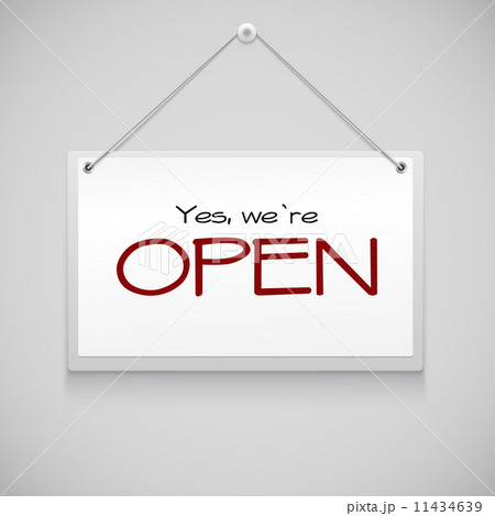 Open hanging sign Open hanging sign 11434639