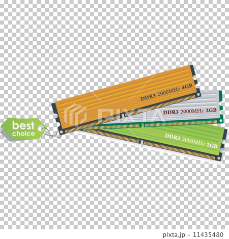 Set of DDR3 memory modules  11435480