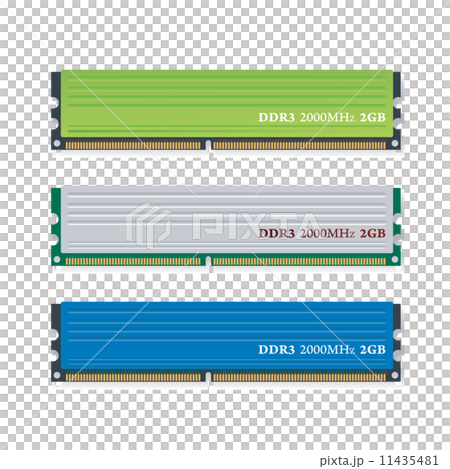 Set of DDR3 memory modules Set of DDR3 memory modules 11435481