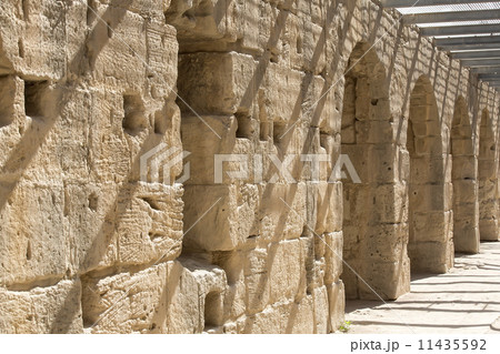 El Jem Coliseum ruins in Tunisia El Jem Coliseum ruins in Tunisia 11435592