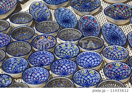 traditional Tunisian ceramics markets tunisia 11435612