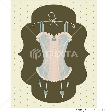vintage corset  11435647