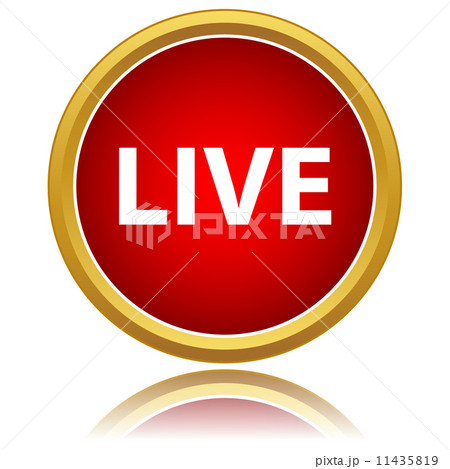 Vector Button Live Vector Button Live 11435819