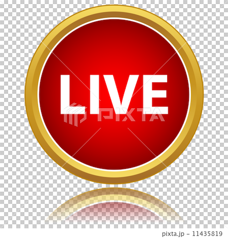 Vector Button Live 11435819