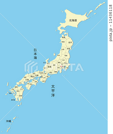 Map of Japan Map of Japan 11436118