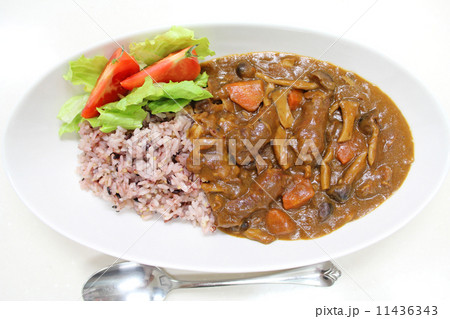 カレーライス　雑穀米 11436343
