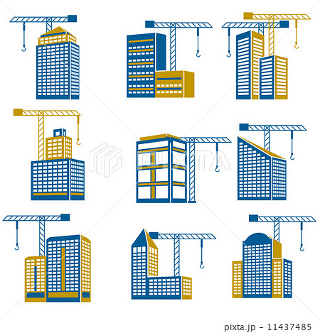 Building construction icons 11437485