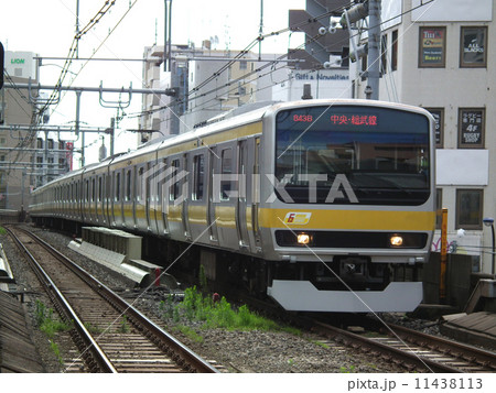 中央・総武緩行線 E231系　浅草橋駅 11438113