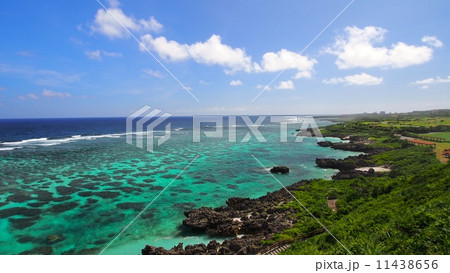 宮古島風景写真　イムギャーマリンガーデン 11438656