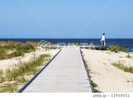 Baltic sea, view from the island Usedom Baltic sea, view from the island Usedom 11439552
