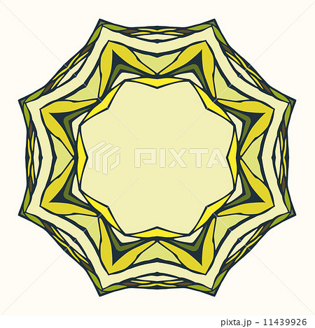 Ethnic round mandala ornamental frame Ethnic round mandala ornamental frame 11439926