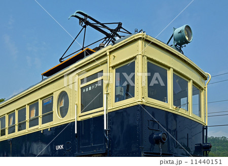 鉄道　私鉄・上田電鉄　別所温泉駅に保存されているモハ5252 11440151