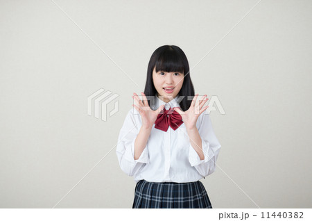 制服を着た女子高生 制服を着た女子高生 11440382
