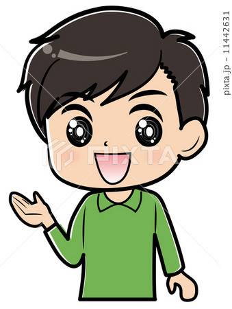 紹介する男性 11442631